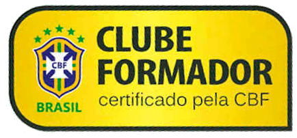 Selo Clube Formador certificado pela CBF